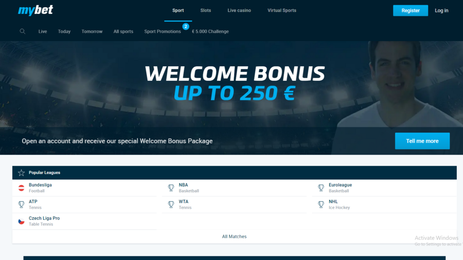 MyBet Review screenshot