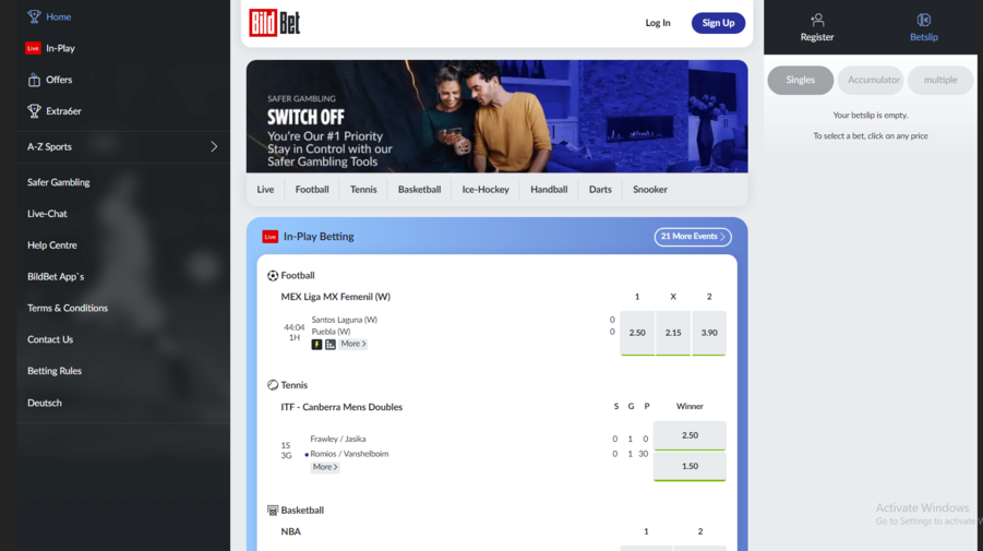 BetVictor Review screenshot