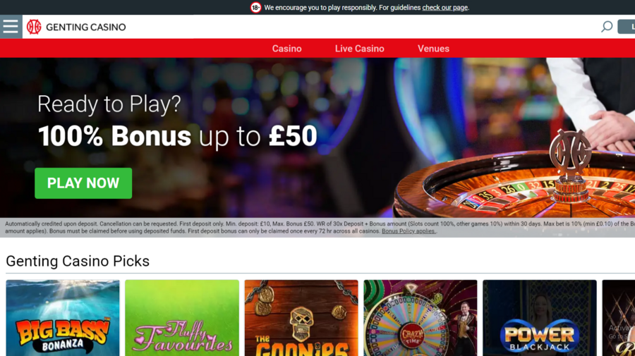 GentingBet screenshot