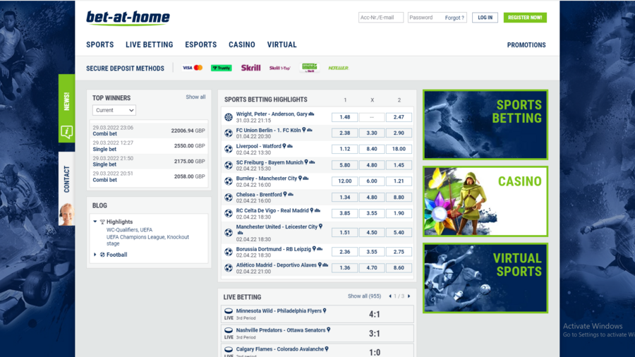 bet-at-home review screenshot