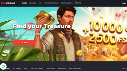 JOO Casino Sportsbook screenshot