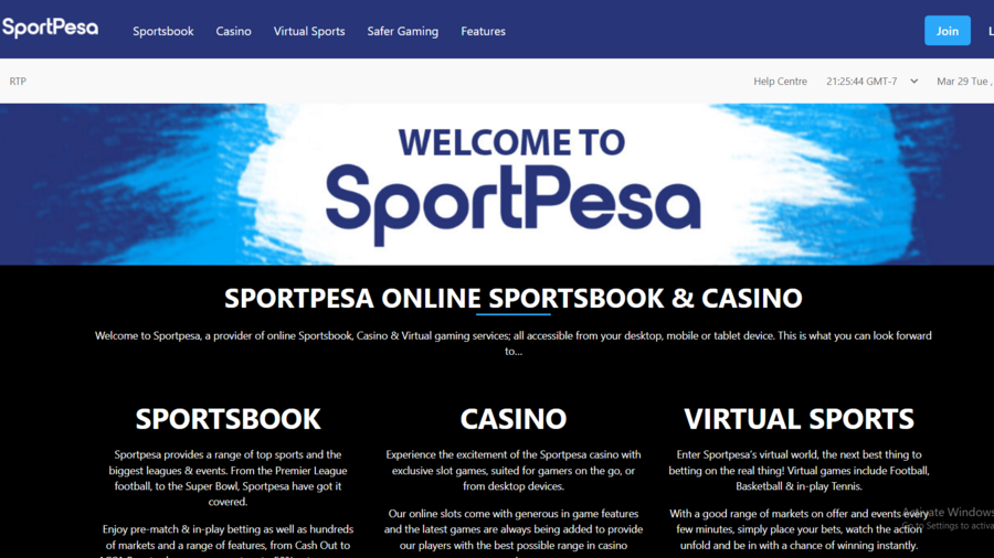 SportPesa Review screenshot