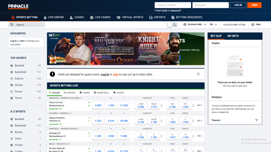 Pinnacle Review screenshot