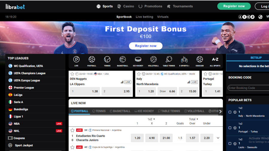LibraBet screenshot