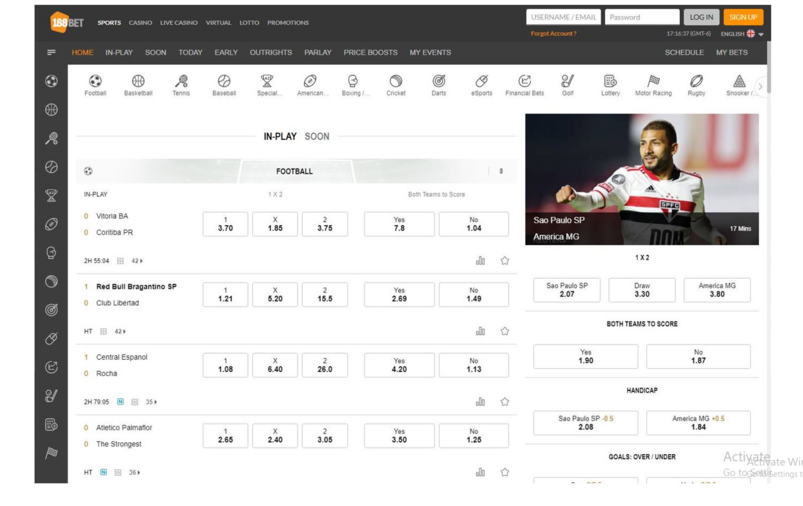 188BET.com Review screenshot