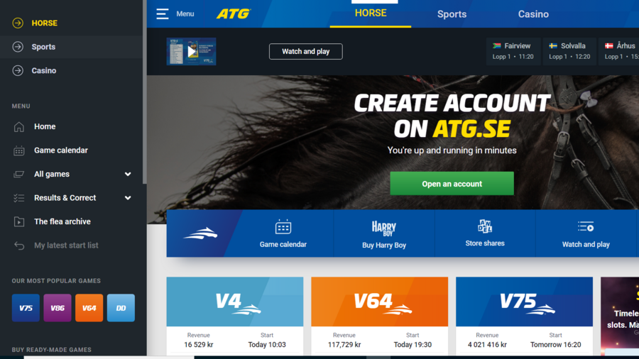 AB Trav Och Galopp screenshot