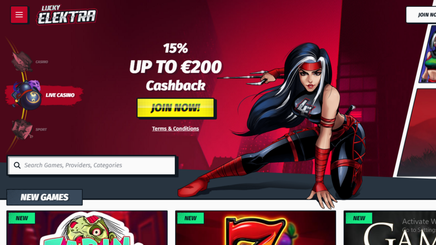 LuckyElektra screenshot