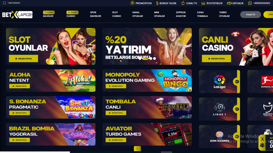 BetXLarge screenshot