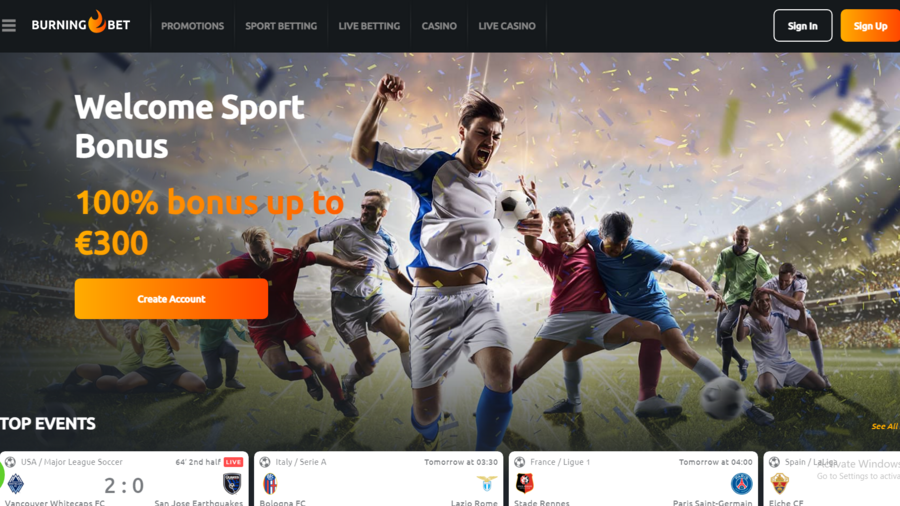 BurningBet screenshot