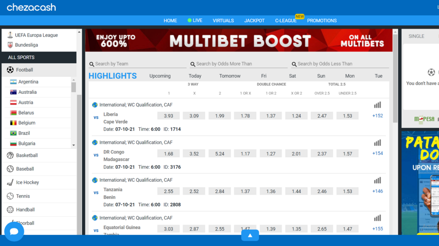 Cheza Cash screenshot