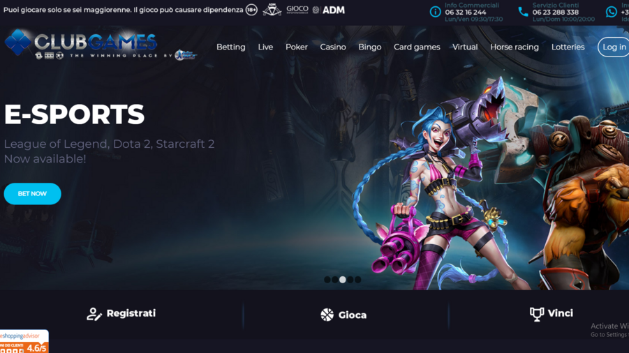 ClubGames screenshot