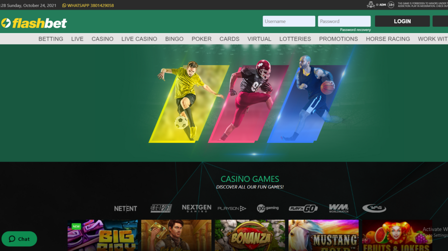 FlashBet screenshot