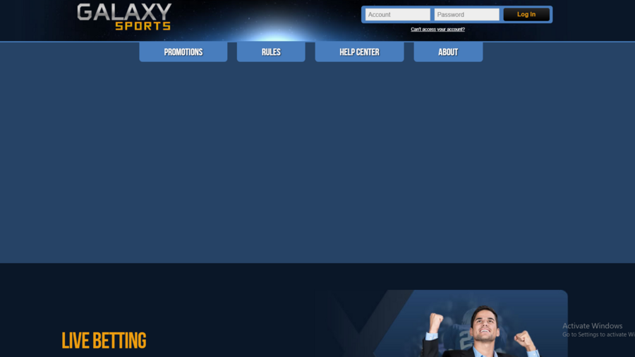 Galaxy Sports screenshot