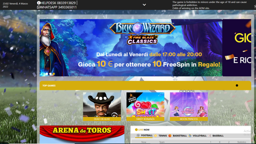 Mbet Italy screenshot