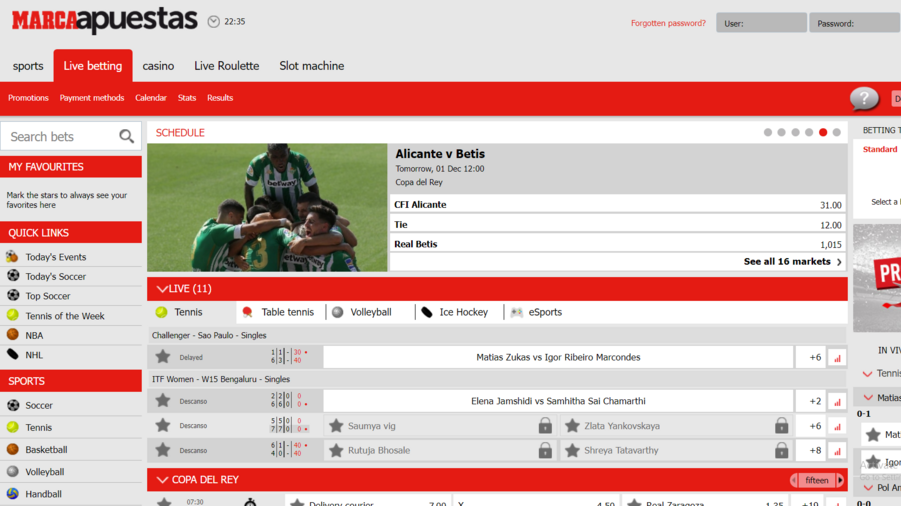 Marca Apuestas screenshot