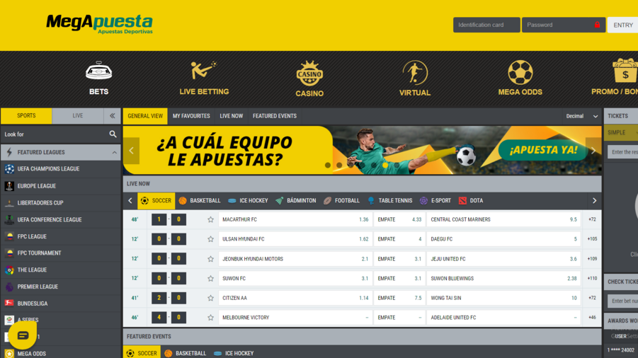 MegApuesta screenshot