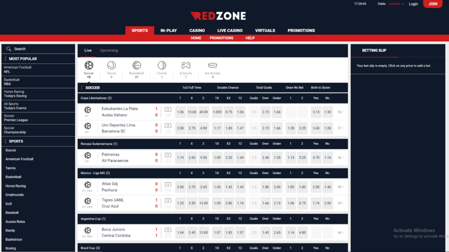 RedZoneSports screenshot