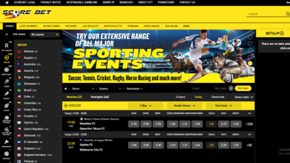 ScoreBet screenshot