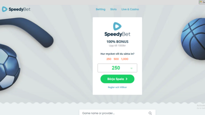 Speedy Bet screenshot