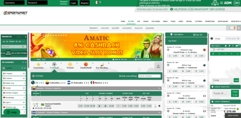 Sportiumbet screenshot