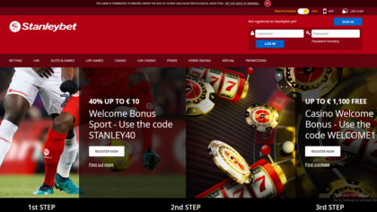 Stanleybet screenshot