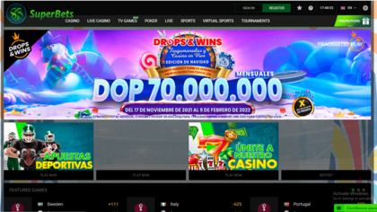 SUPERBETS screenshot
