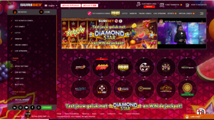 Suribet screenshot