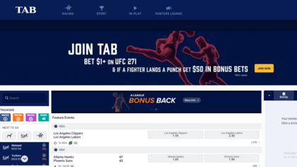 TAB Racing and Sports screenshot